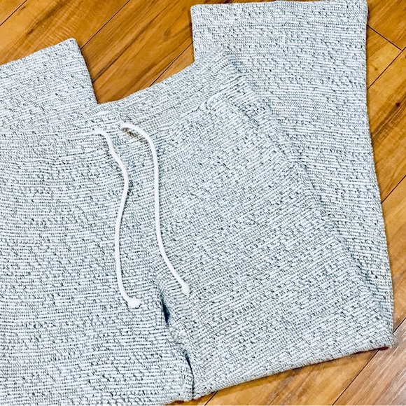 Lou & Grey athleisure lounge pants sweatpants grey gray white marled style large - Picture 5 of 16